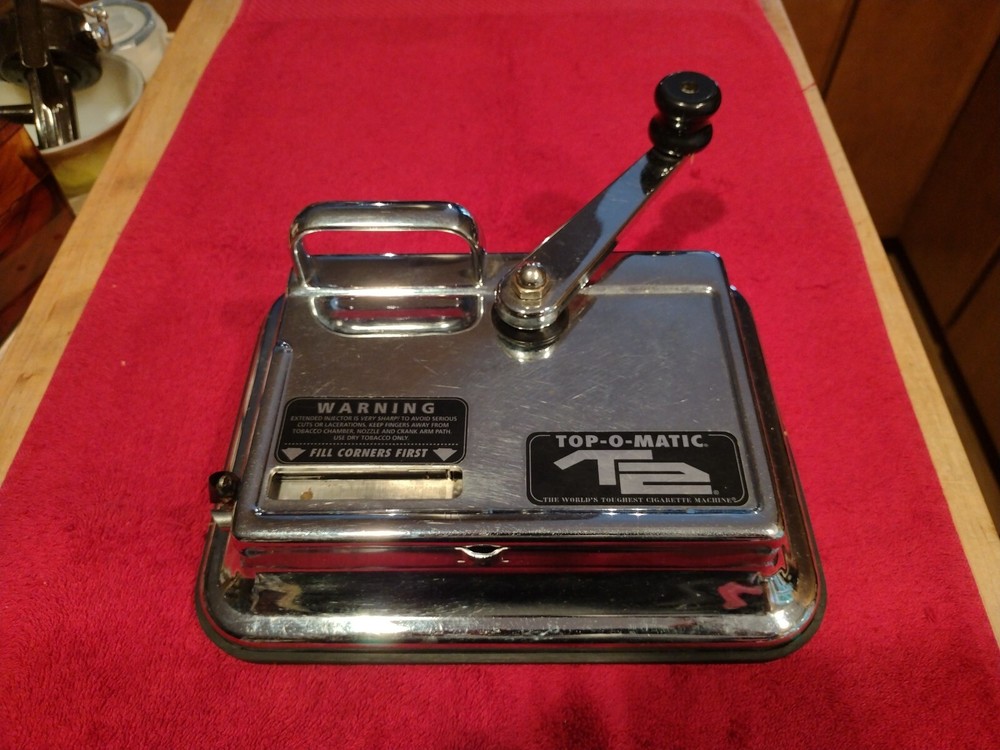 Top-O-Matic T2 Cigarette Rolling Machine Excellent Condition 🔥🔥🔥🔥