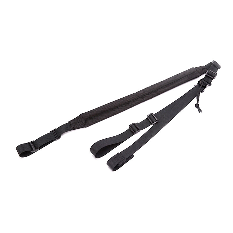 Tactical 2 Points Sling Strap with Shoulder Pad for Hunting Airsoft Adjustable