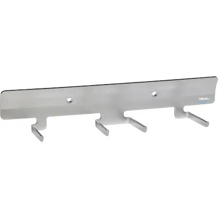 Vikan 0617 Stainless Steel Wall Bracket, 4 Hooks