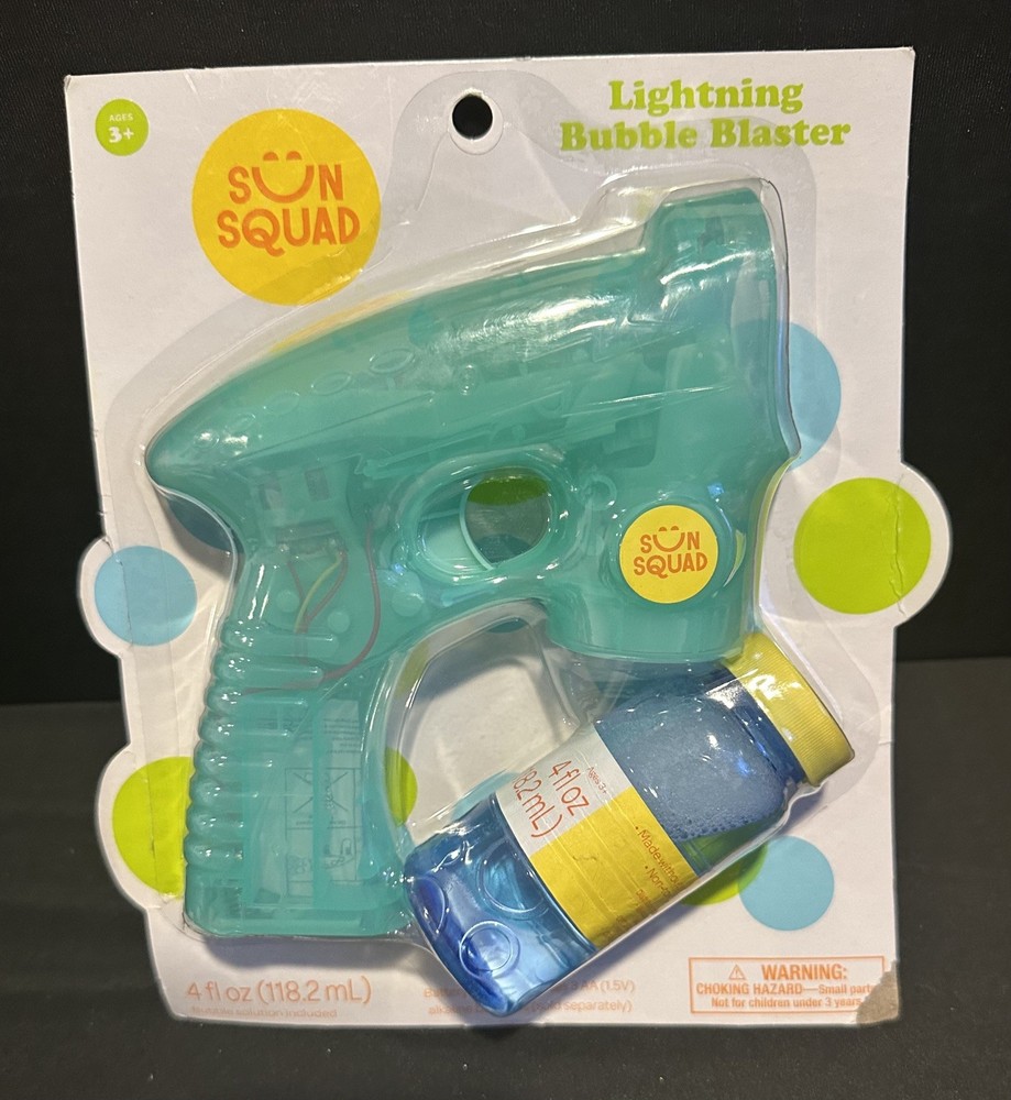 Sun Squad Lightning Bubble Blaster