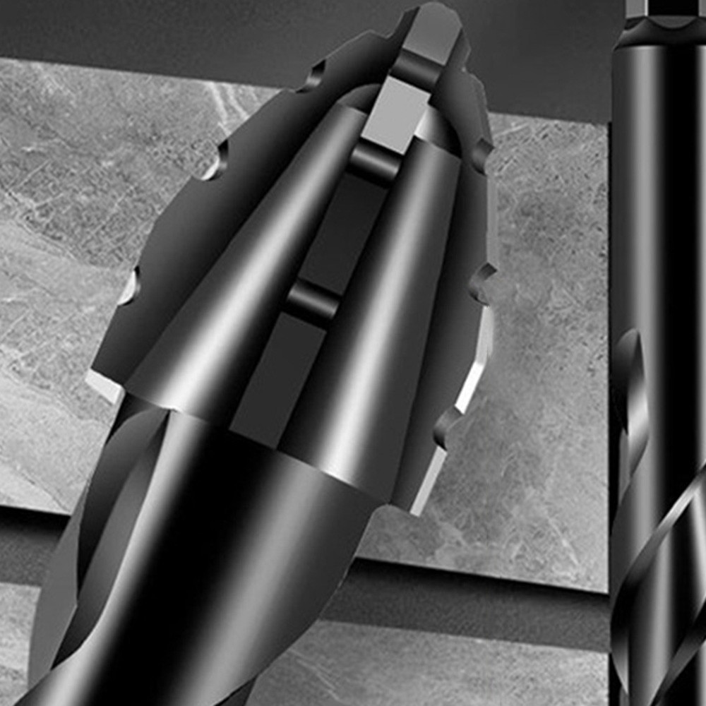 4pc Eccentric Drill Bits for Precision Drilling in Glass and Hard Plastics