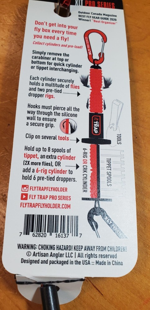Fly Trap XLT Pro Series, Tippet Holder