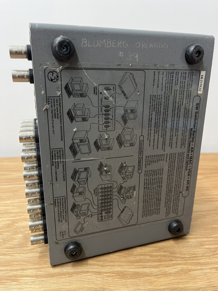 Untested Extron SW 6AR MX