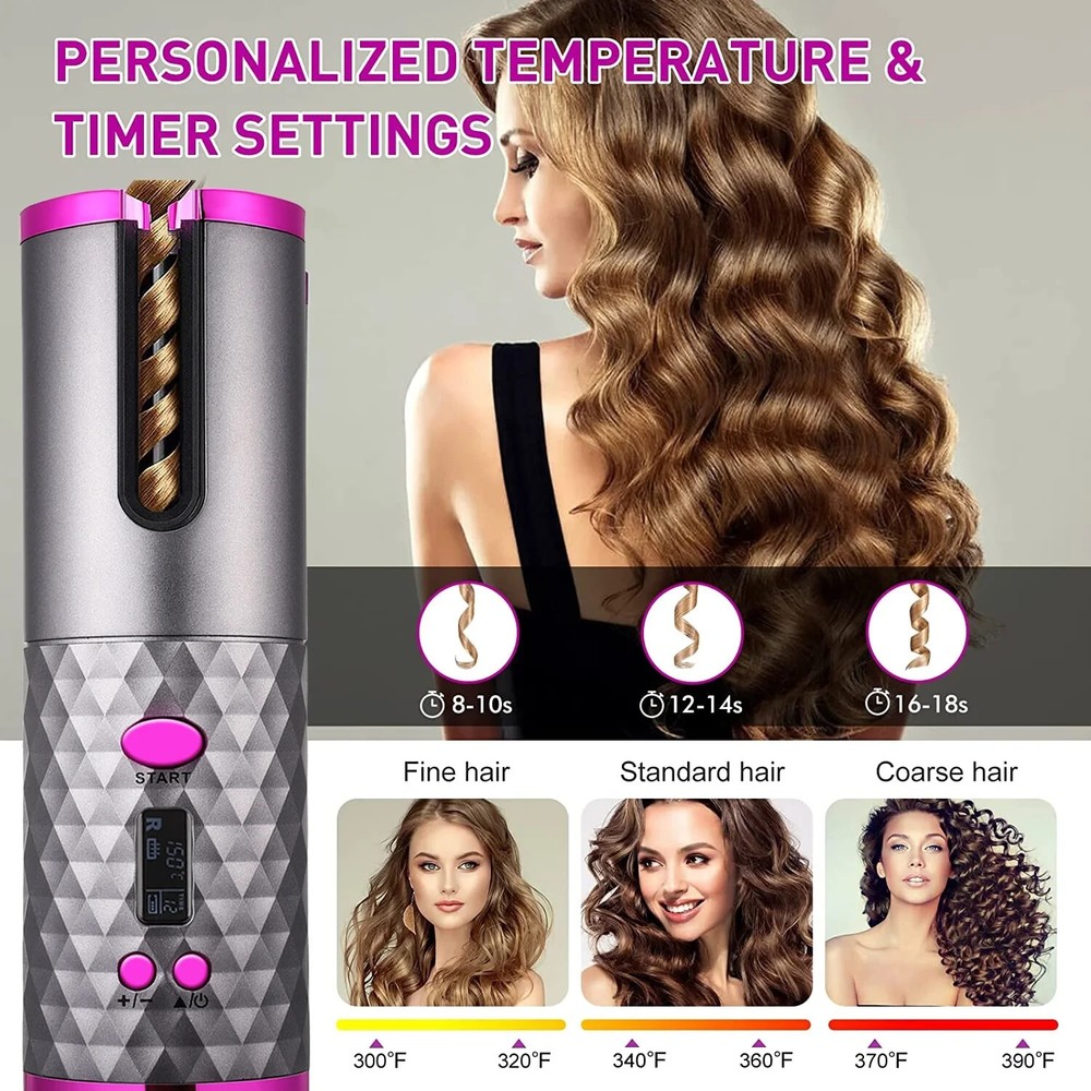 BFVV Cordless Automatic Hair Curler