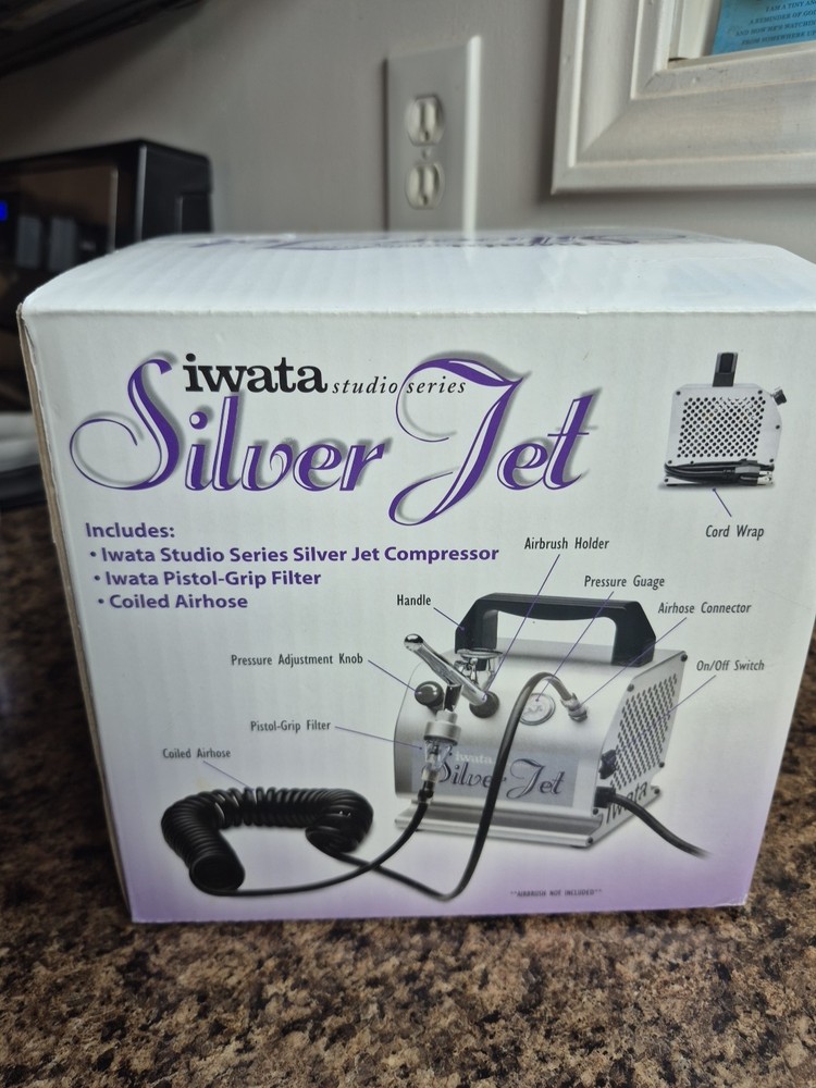 New Iwata Silver Jet Compressor IS-50 -