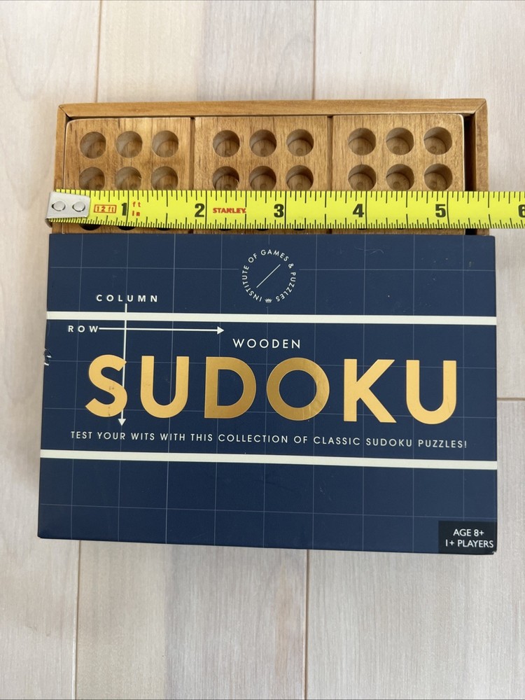 Wooden Sudoku Puzzle Workshop