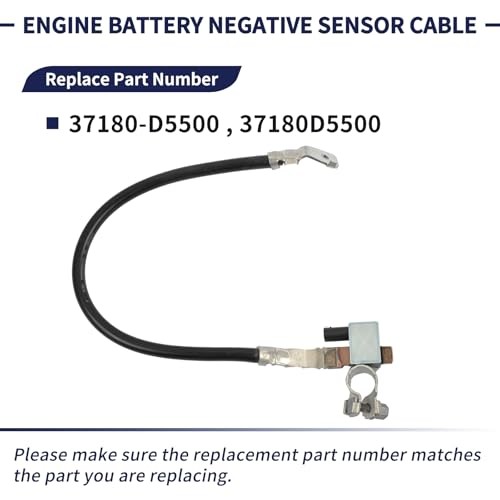 Engine Battery Negative Sensor Cable Assembly Replace 37180-D5500 37180D5500