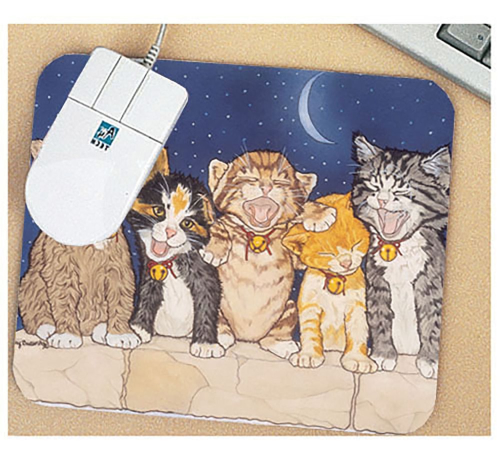Cat Kitty Quintette Mouse Pad