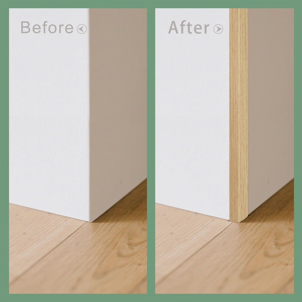 6Pcs 48" Wall Corner Protector,Pre-Cut Wall Corner Protector Guard Protection...