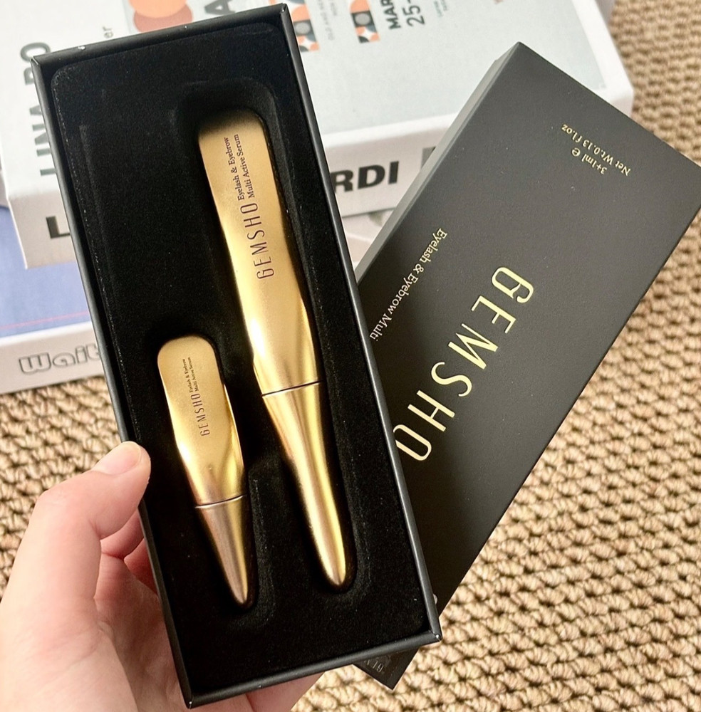 GEMSHO Eyelash & Eyebrow Multi Active Serum 3+1 ml