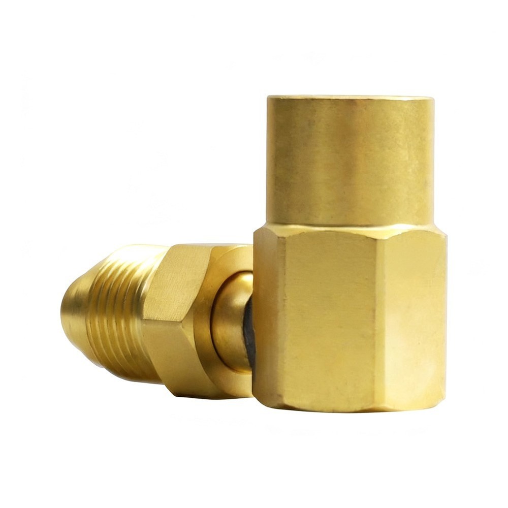 90 Degrees Elbow Adaptor Efficient Gas Utilization Long-lasting Connection