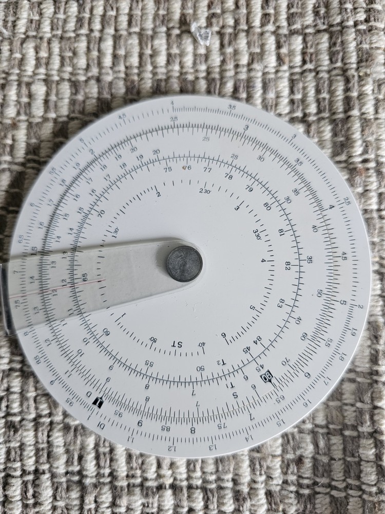 Concise Circular Slide Rule No.270