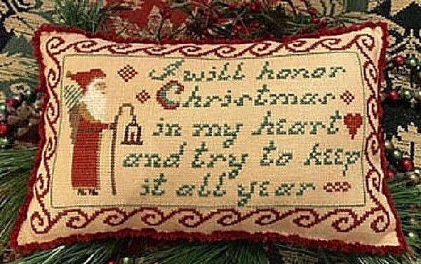 I Will Honor Christmas~Homespun Elegance