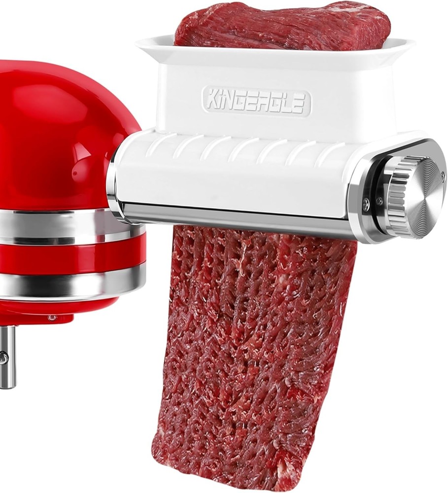 Meat Tenderizer Attachment for Kitchenaid Mixers, 3 Adjustable Thickness Setting