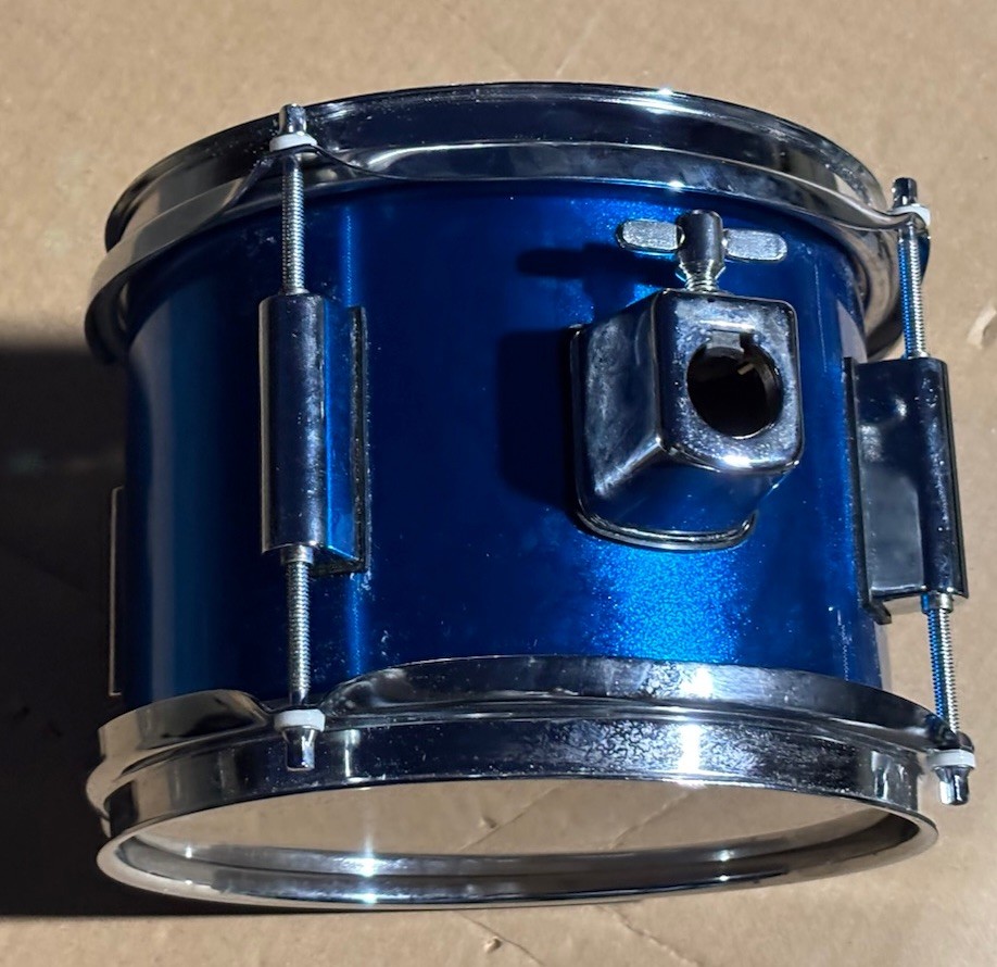 Ludwig Accent CS Combo Blue Drum 8” Tom Drum Junior II