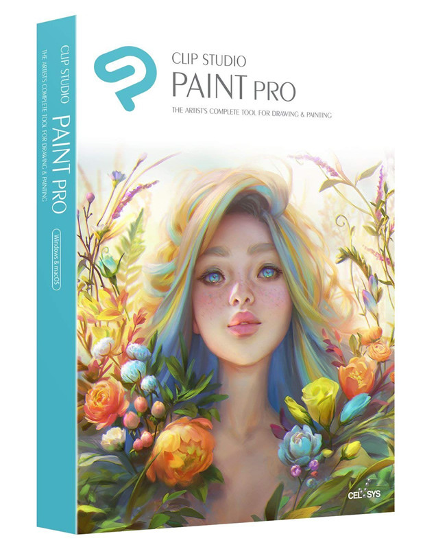 Clip Studio Paint Pro Win/Mac - PREMIUM Edition - Retail Box