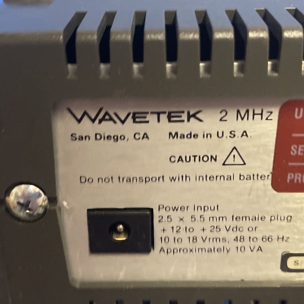 WAVETEK 2 MHZ FUNCTION GENRATOR MODEL 20