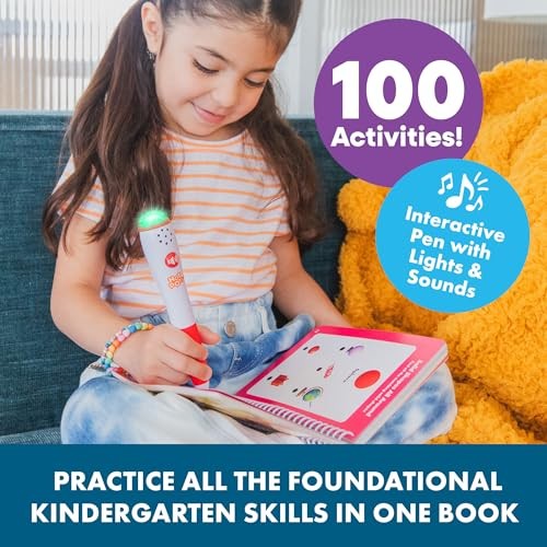 Hot Dots Kindergarten Essentials - Reading & Math Workbook - Medium