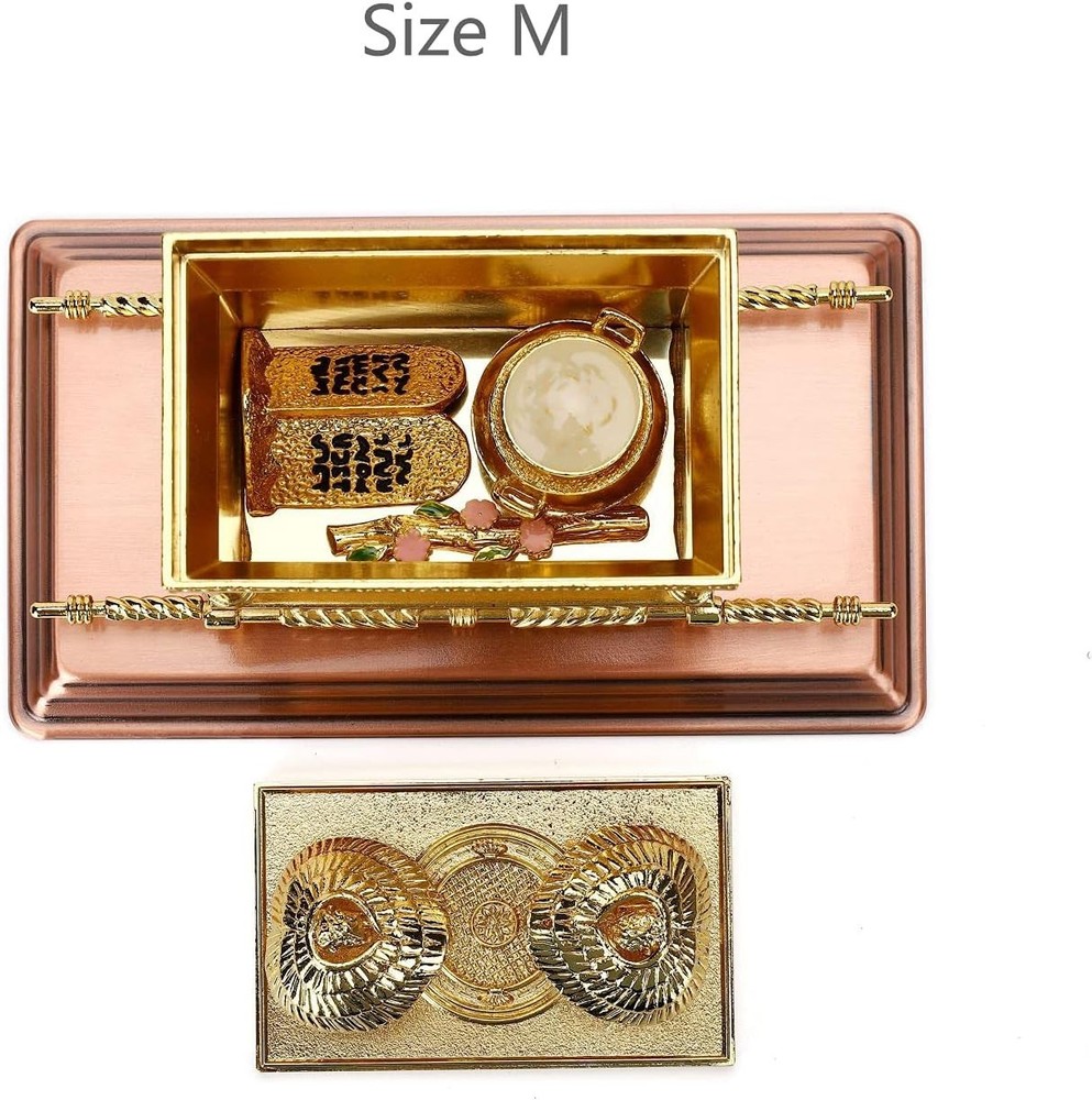 Gold Plated Ark Replica with Contents - 2399 Medium