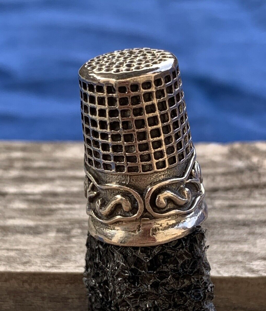 Vintage Sterling Silver Thimble