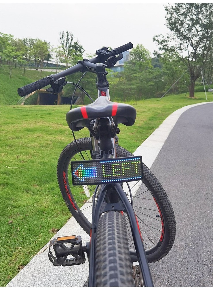 Bicycle Taillight,LED Taillight,App content edit,Bluetooth control