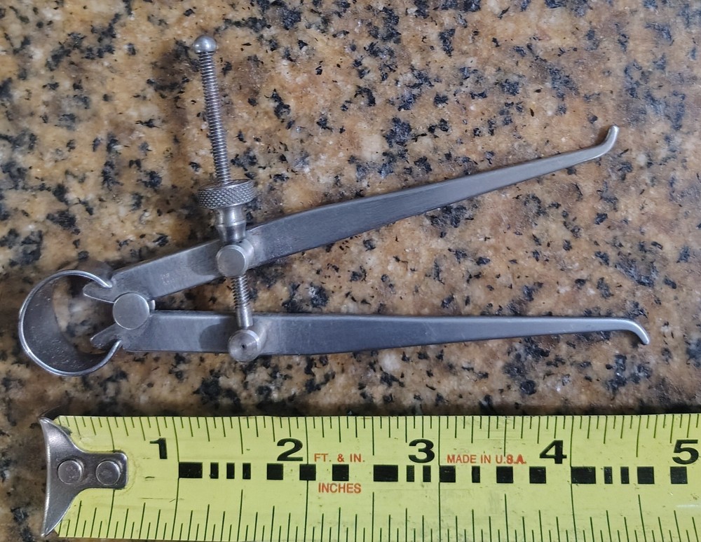 🗽L S. STARRETT 3"+ ID CALIPER