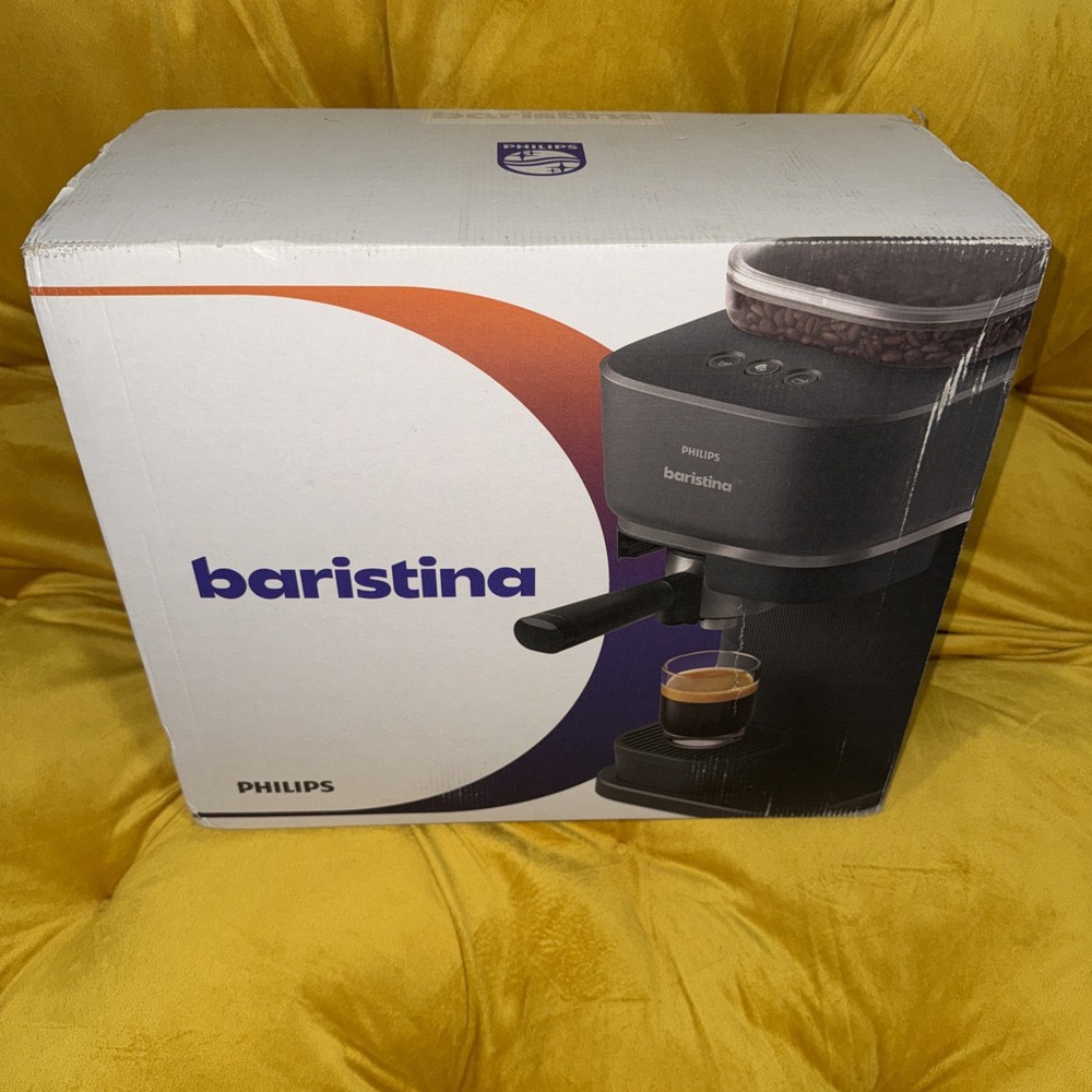 Philips Baristina Automatic Espresso Machine Grind-Tamp-Brew System - NEW!!!