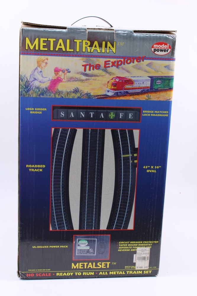 Model Power HO Scale No 800 The Explorer Metal Train Set