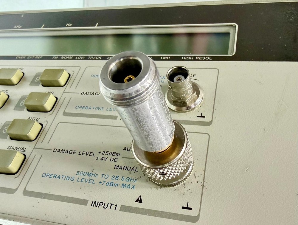 HP Hewlett Packard 5351B Continuous Wave Microwave Frequency Counter