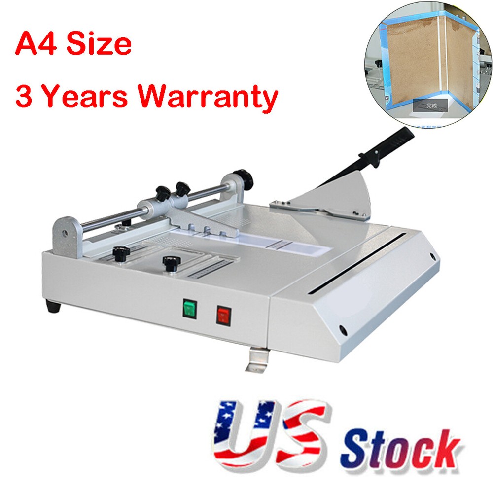 Enhanced A4 Size Hard Case Cover Maker Hardback Hardbound Menu Maker Machine