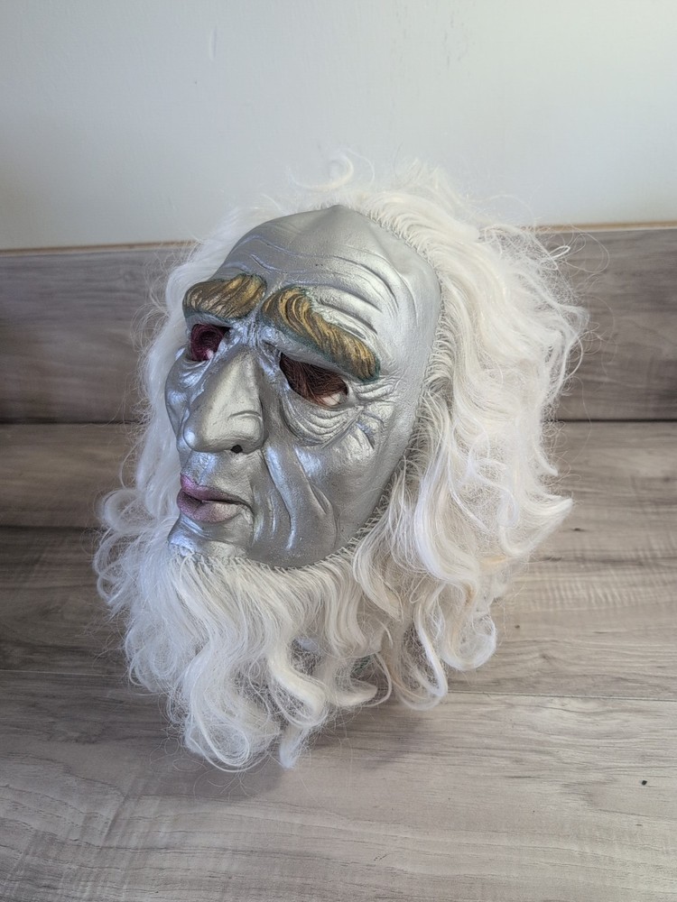 Cesar silver father time mask