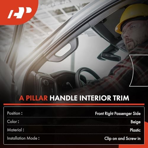 A-Premium A Pillar Grab Handle Front Right Passenger Side Compatible with 2002