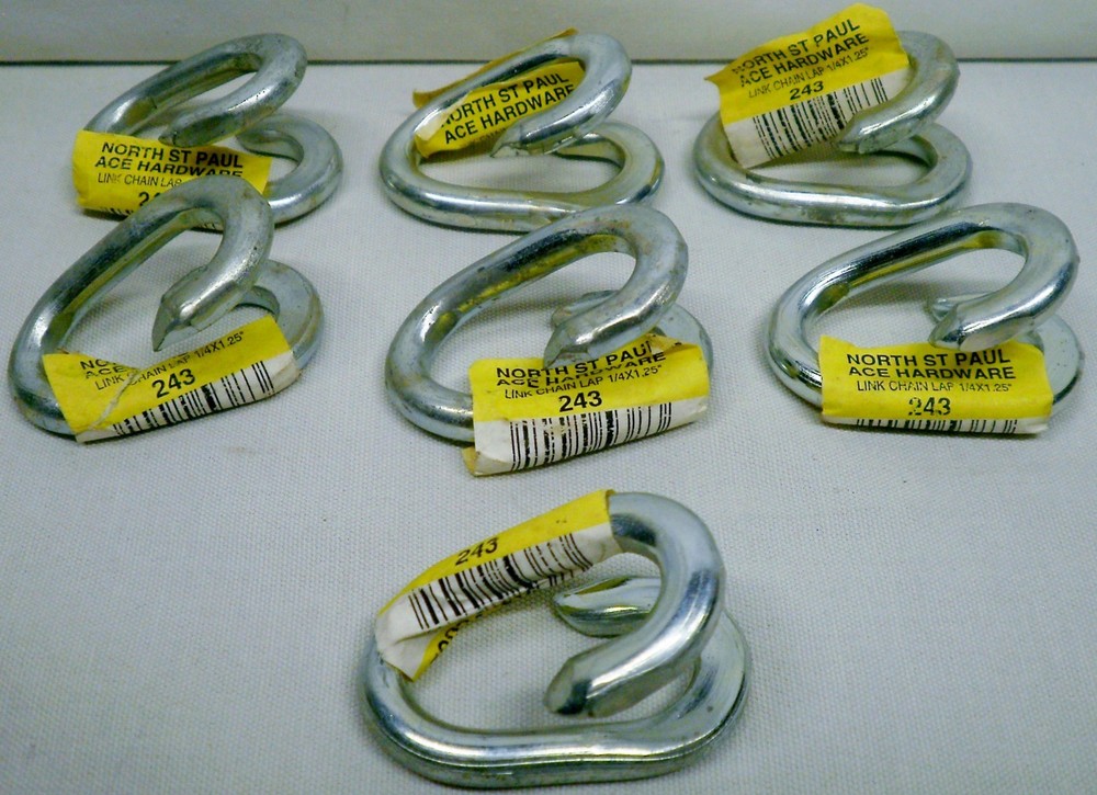 7 Link Chain Lap ¼” x 1.25”