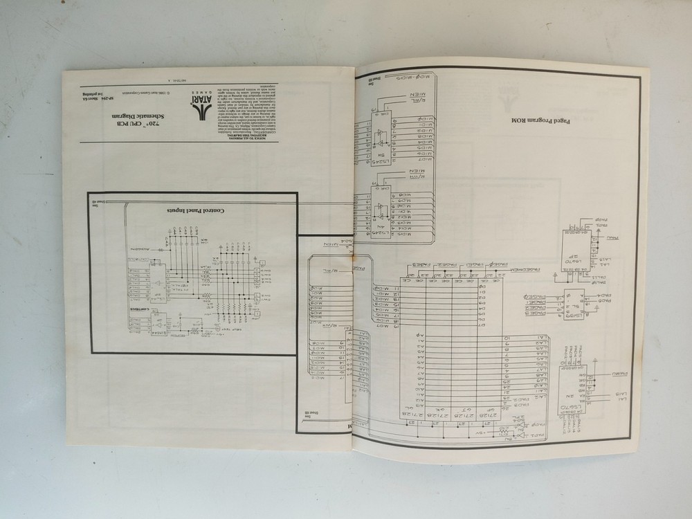 ATARI 720 manual with schematics