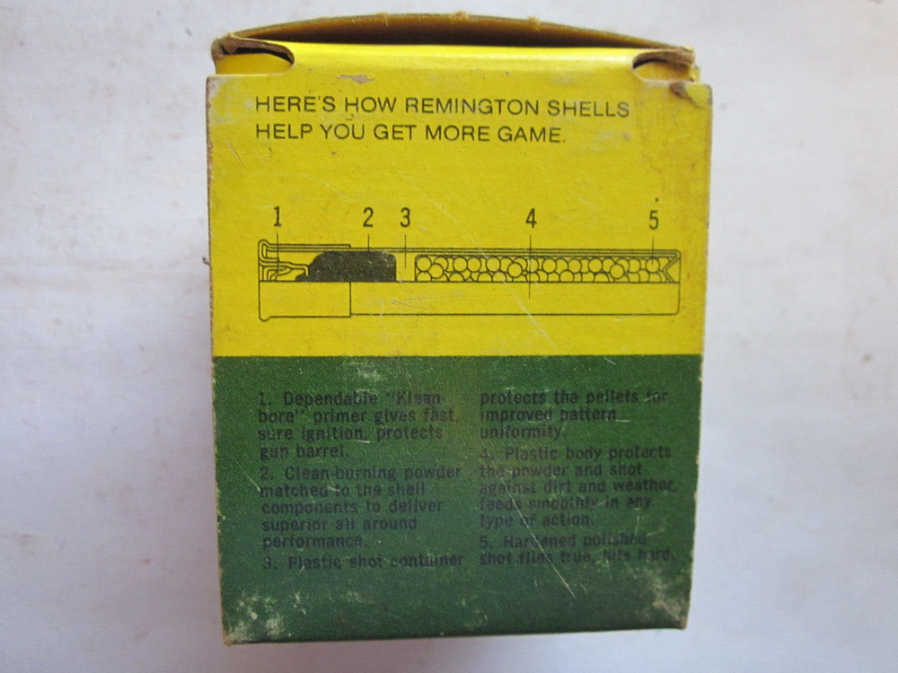 Remington Express 410 gauge empty box