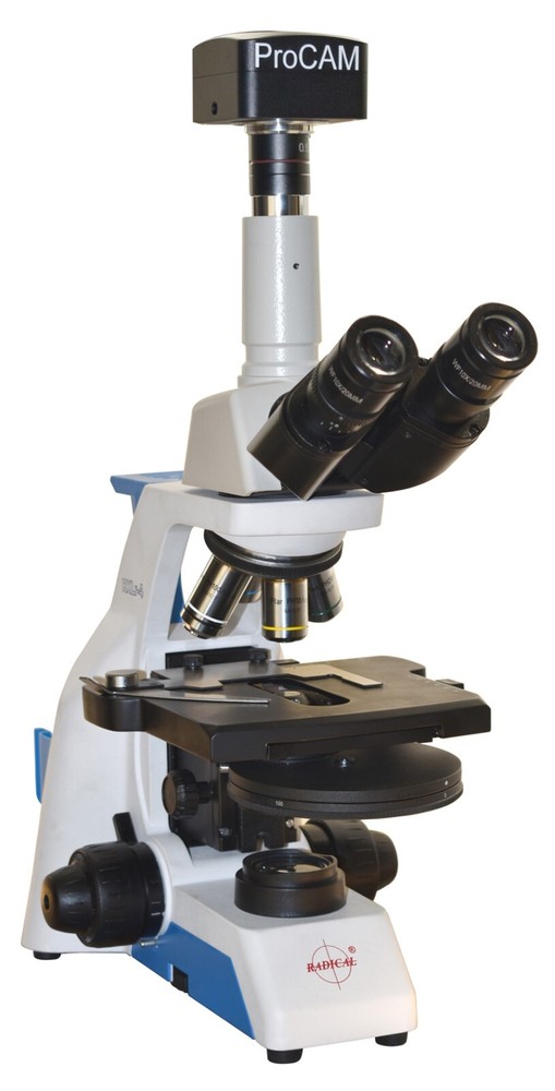 High Power Phase Contrast Microscope w Infinity Optics 20Megapixel Computer Cam