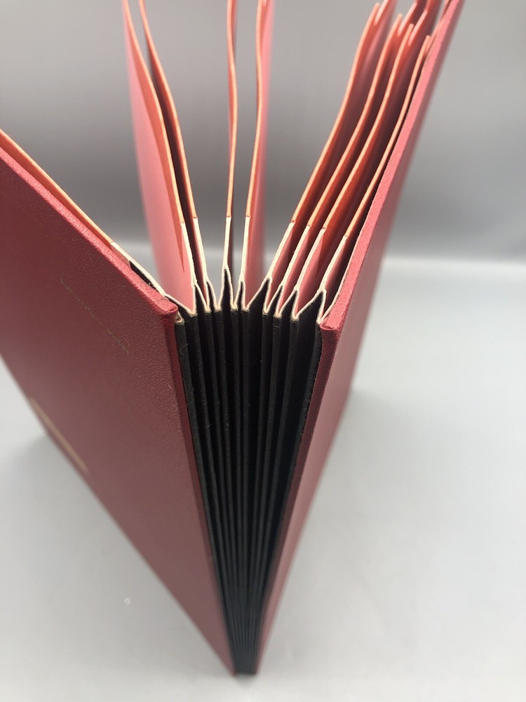 Vintage German Signature Book Document Folder