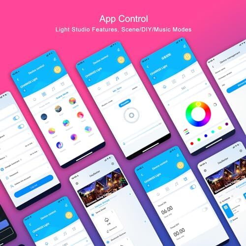 LED Strip Lights,Rope Lights,Bluetooth APP Control,Color Changing Light 100 FT