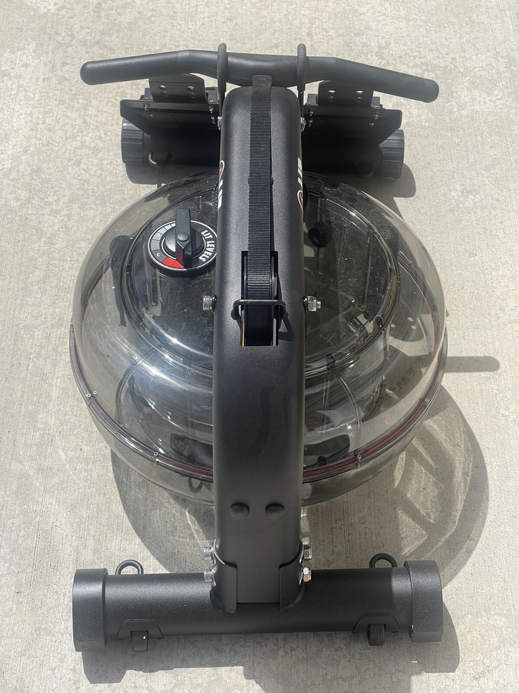NEW LIT METHOD WATER ROWER STRENGTH MACHINE, MISSING PARTS DAMAGED