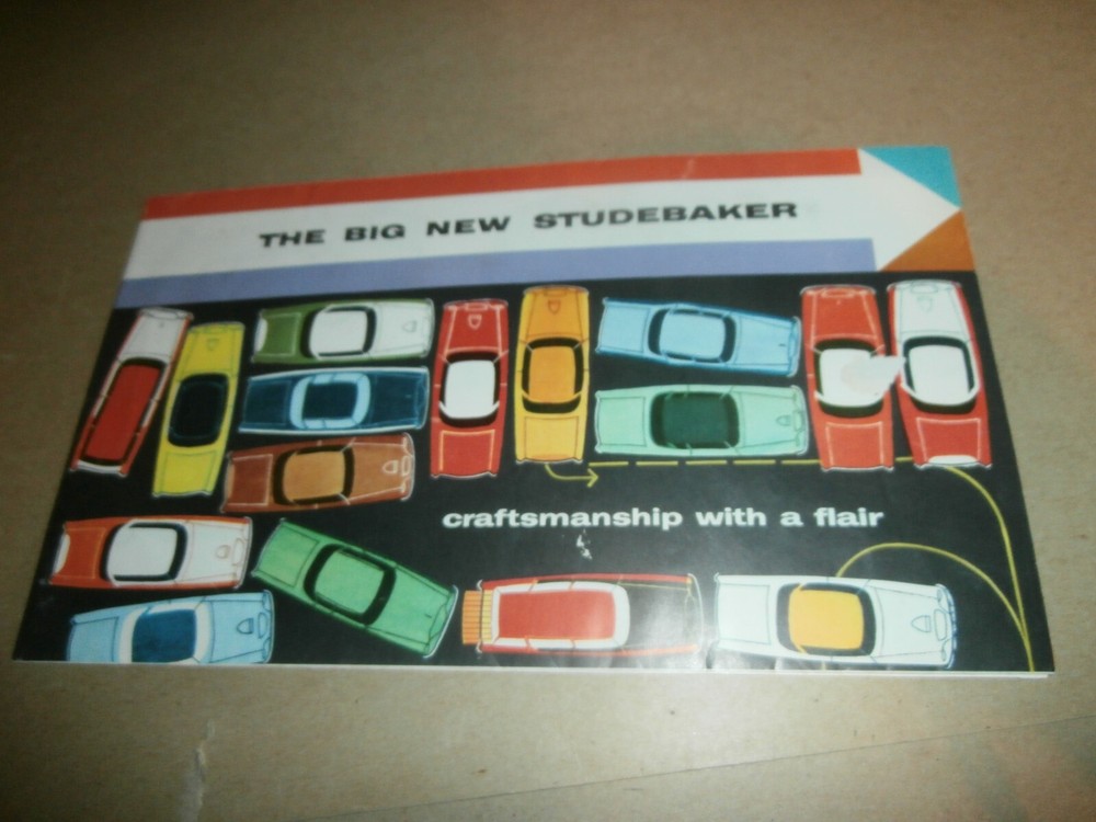 Vintage 1956 Studebaker Car Brochure