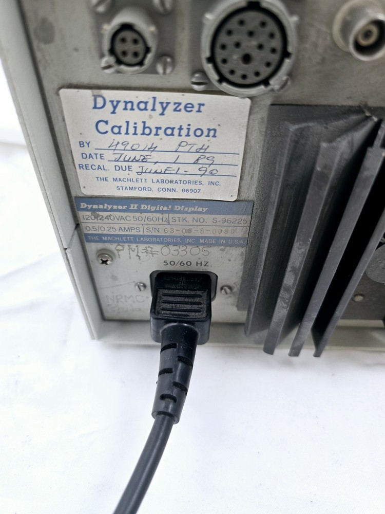 Dynalyzer II Machlett