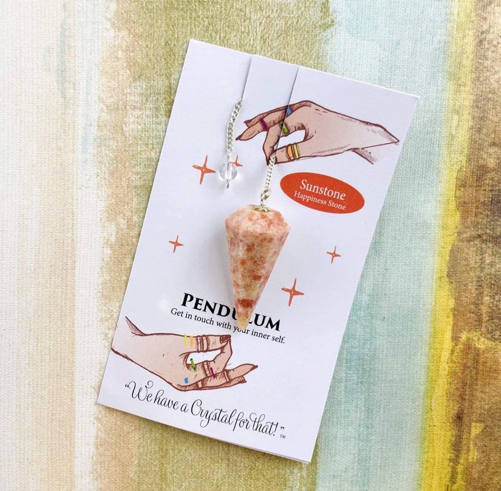 Stone Pendulum On Chain