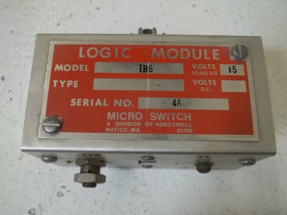 MICRO SWITCH TR6 LOGIC MODULE UNMP