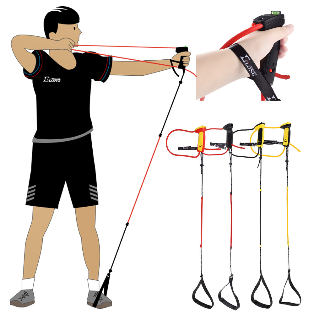 Archery Trainer Exercise Bow Riser Strength Practice Puller Adjustable Equipment