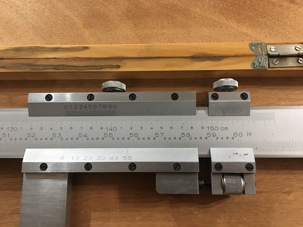 Vernier Caliper 0-60” Inch long used