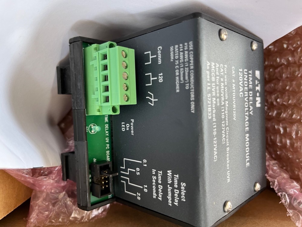 EATON MTDUVR120V Time delay undervoltage module