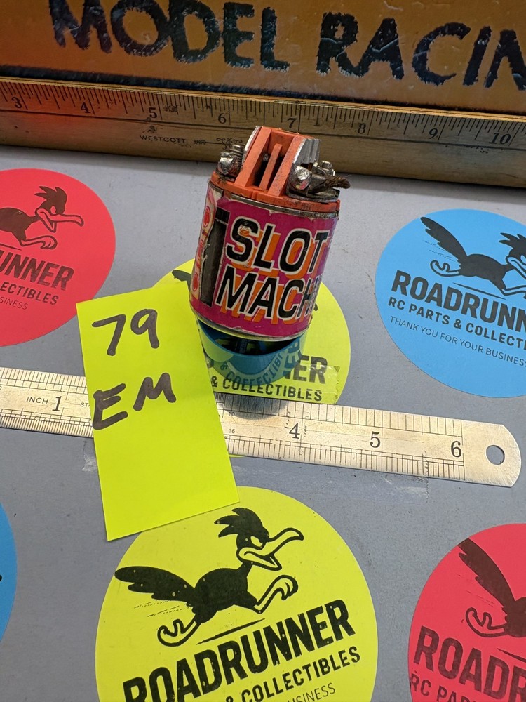 SLOT MACHINE RC ELECTEIC MOTOR / "USED" TESTED GOOD