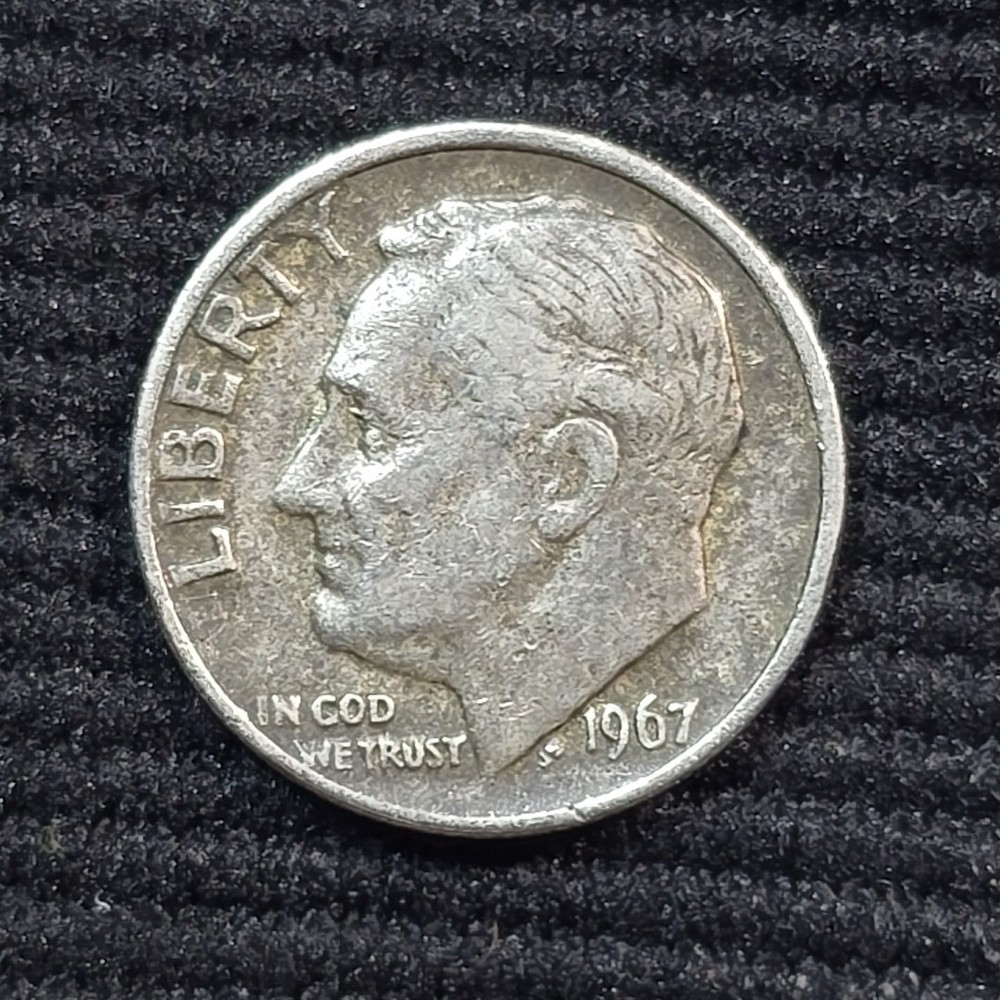 1967 Black Beaty Dime