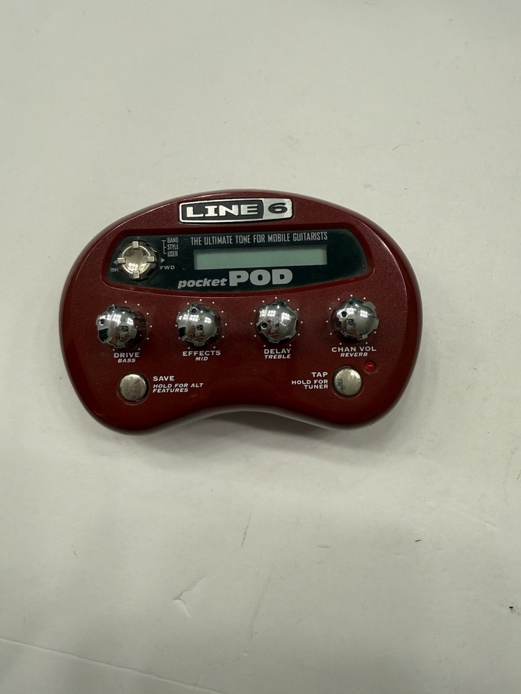 Line 6 Pocket Pod Mini Amp Modeler Multi Effects Processor