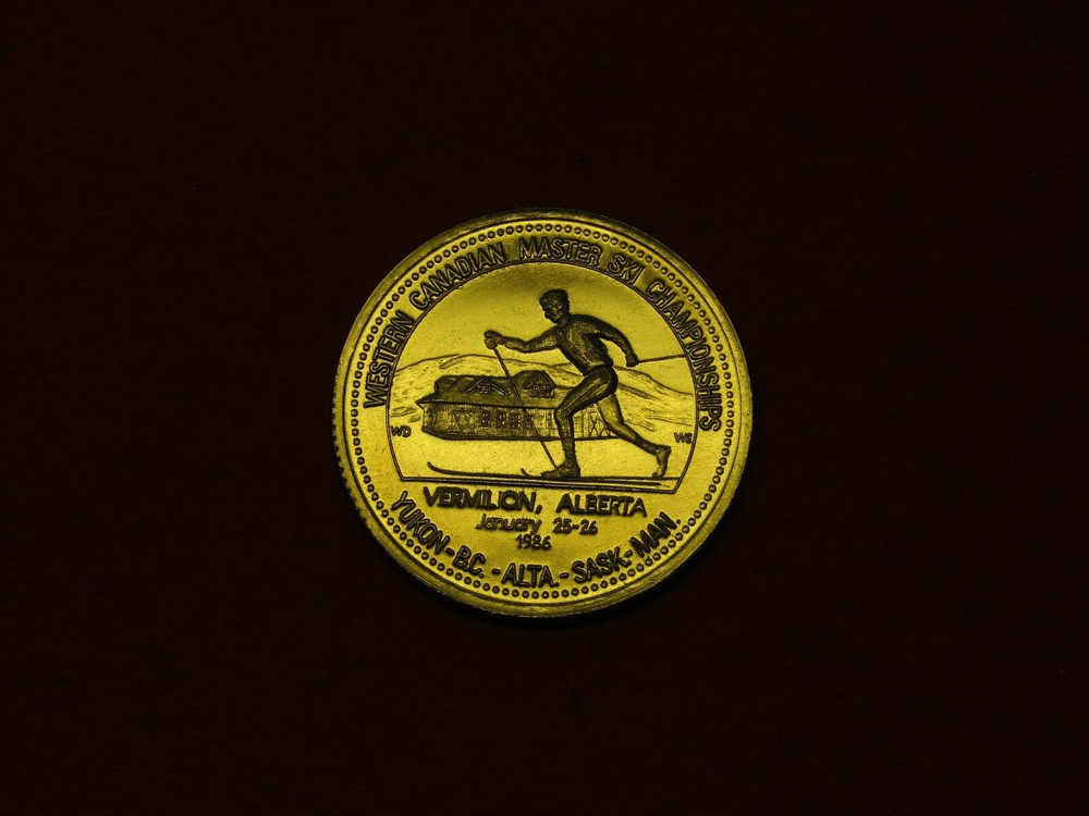 1986 Vermillion Alberta Trade dollar